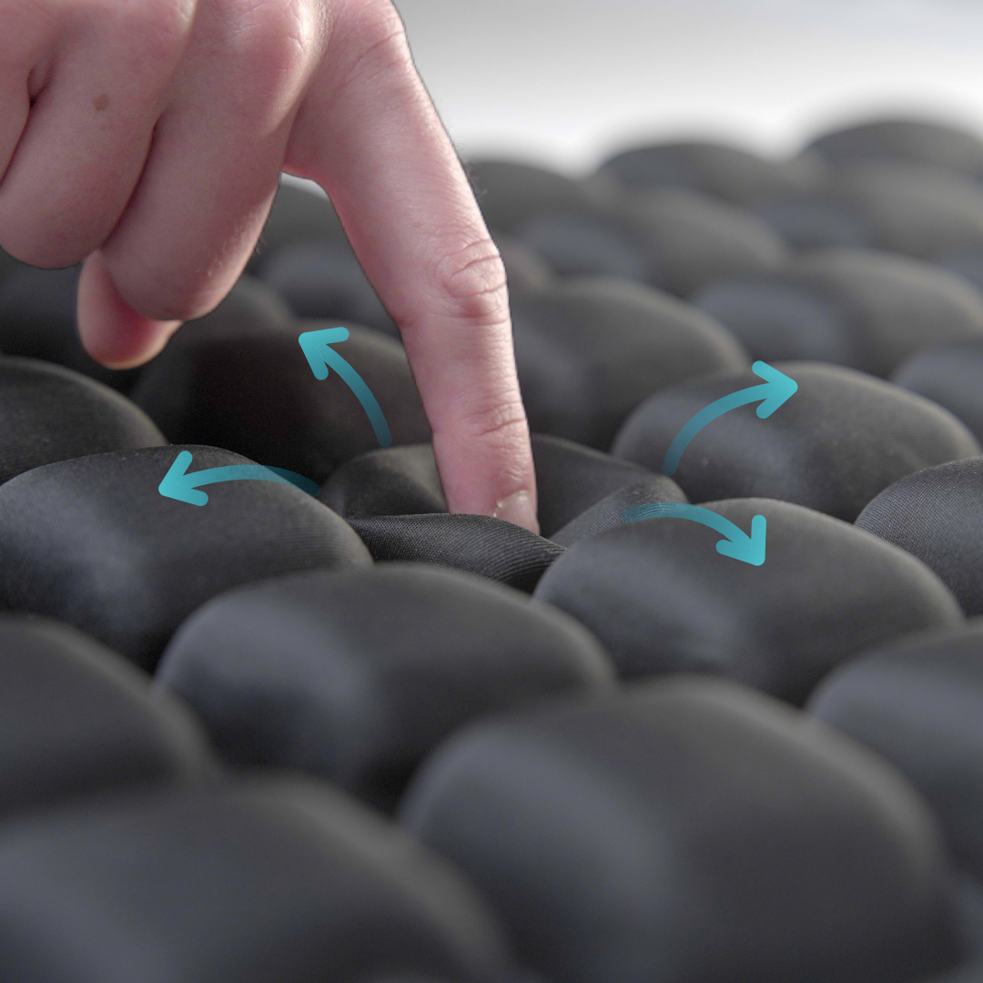 Air & Water-Fillable Pilonidal Cyst Cushion